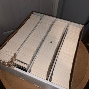 Huge box of nba cards